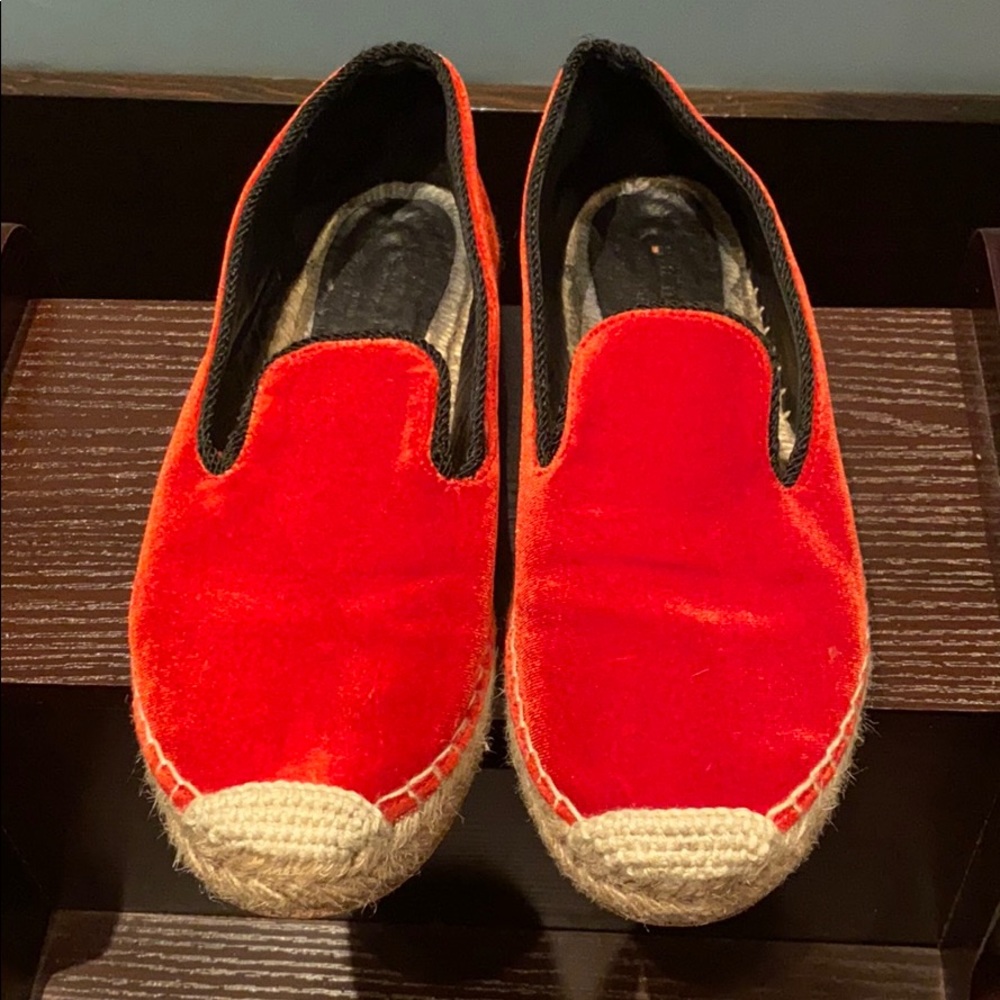 Sandro espadrilles in red size 7